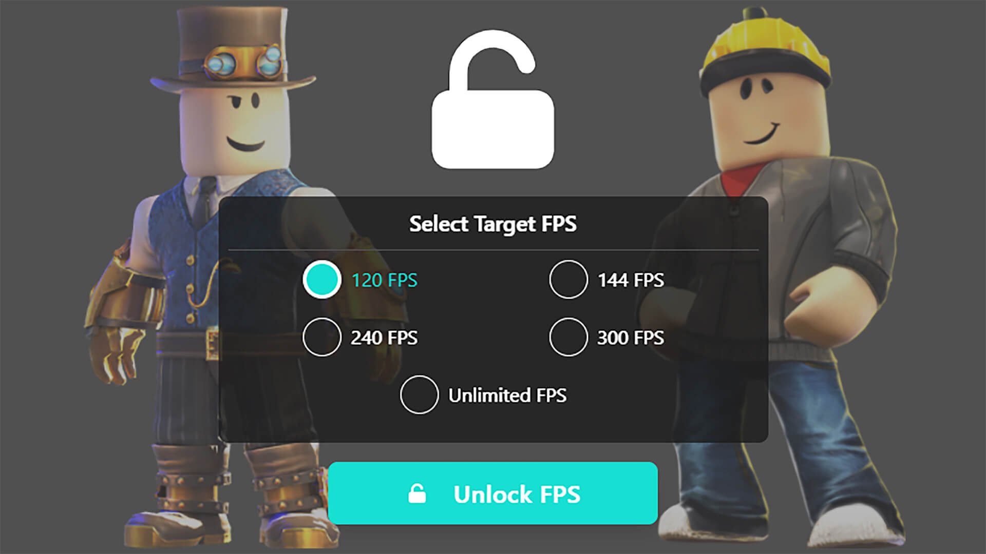 FPS unlocker for Roblox